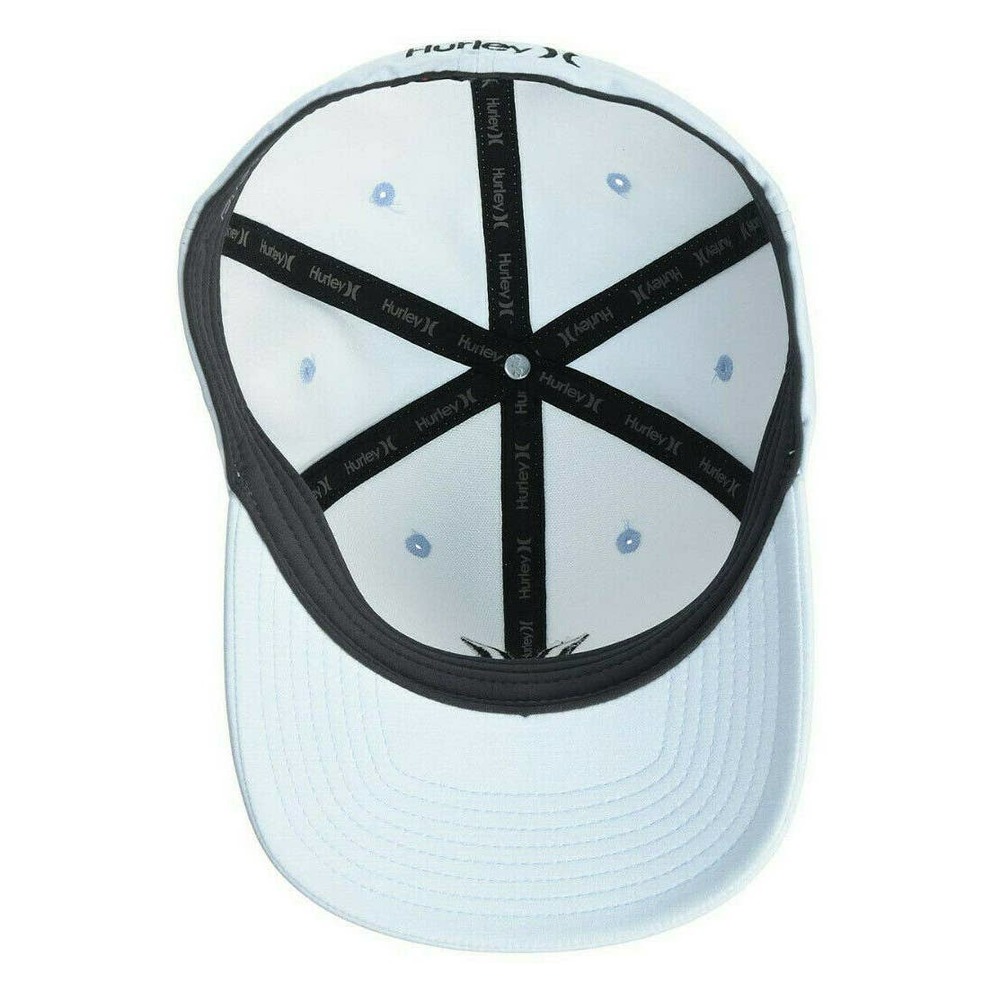 Hurley Men's Dri-FIT Cutback Flex Fit Hat Cap - Topaz Mist - Picture 3 of 3